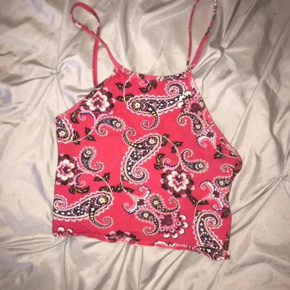 Halter crop top